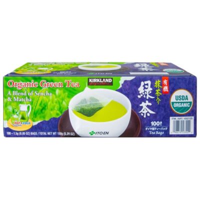 ORGANIC GREEN TEA 100 CT