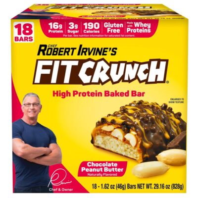 FIT CRUNCH BARS 18CT