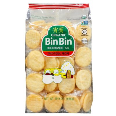 ORG RICE CRACKER 19.9 OZ