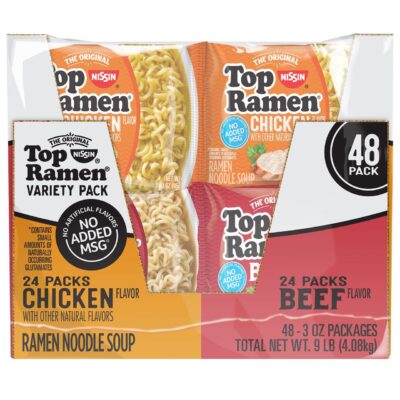 BEEF/CHICKEN RAMEN 48/3OZ