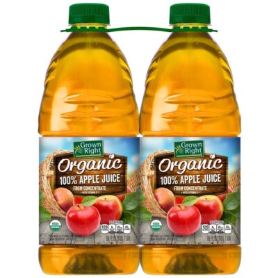 ORGANIC APPLE JUICE 96 OZ