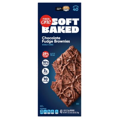 FIBER1 BROWNIE 90CAL 40CT