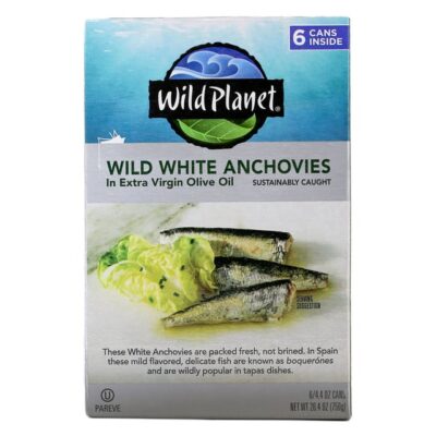 WILD WHTE ANCHOVY IN EVOO
