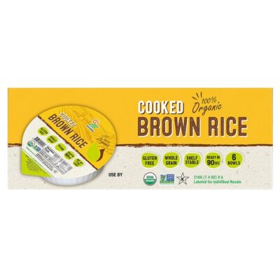 ORG BRWN RICE BOWL 6-7.4 OZ