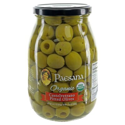 ORGANIC VETRANO OLIVES 34.2 OZ