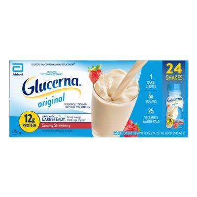 GLUCERNA STRAWBERRY NUTR