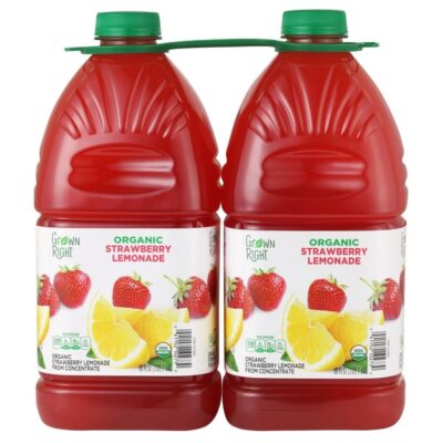 ORGANIC STRAW LEMONADE 96 OZ