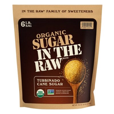 ORG. SUGAR IN THE RAW 6 LB