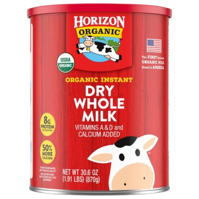 ORG DRY WHOLE MILK 30.6Z