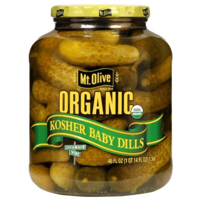 ORG KSHER BABY DILL 6/46Z