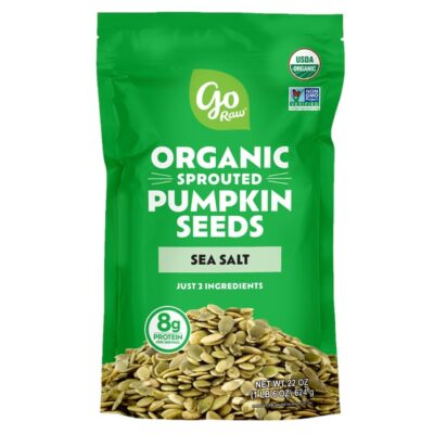 ORGANIC SPROUT PUMPKIN SEED 22 OZ