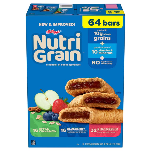 NUTRI-GRAIN 64/1.3 OZ.