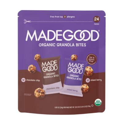 MADE GOOD ORGANIC BITES 24CT