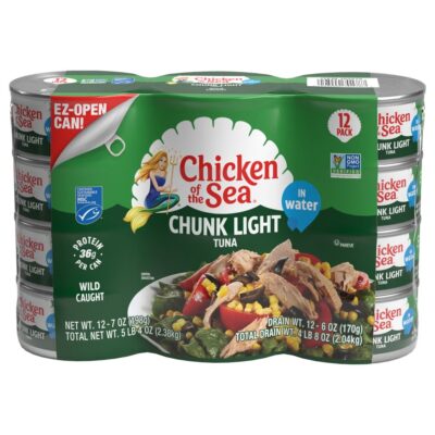 CHUNK LIGHT TUNA 17 OZ