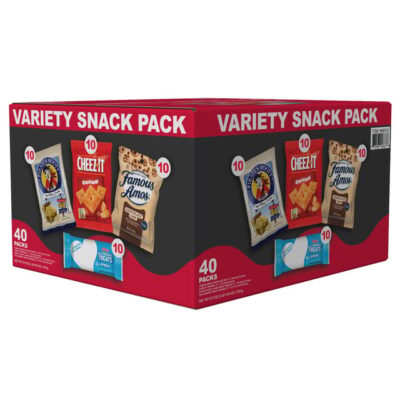 VARIETY SNACKK PACK 40CT
