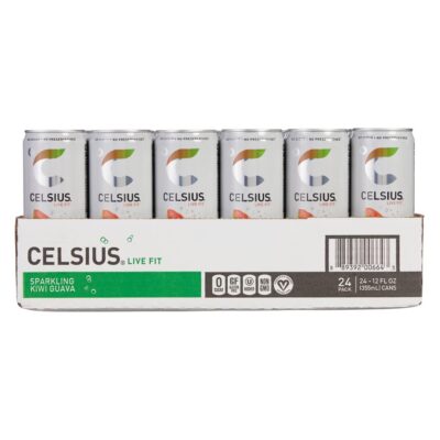 CELSIUS KIWI GUAVA 24/12 OZ