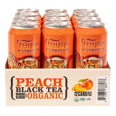THIRD ST PEACH BLACK TEA