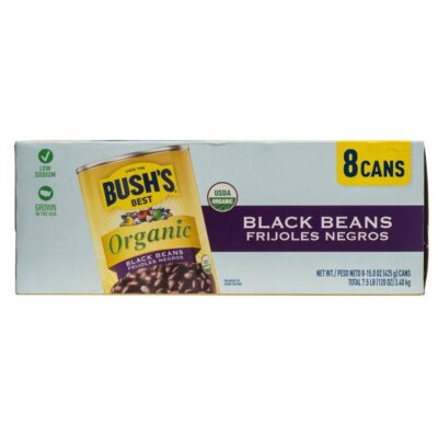 ORGANIC BLACK BEANS 15 OZ