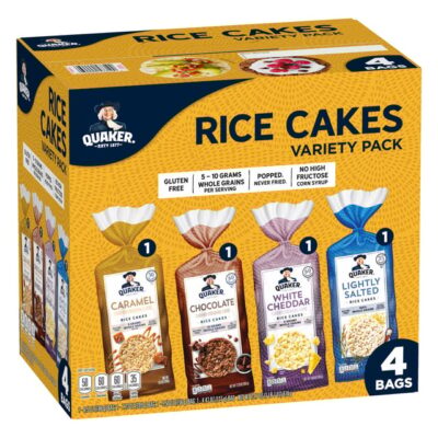 QUAKER RICE CAKES VARIETY