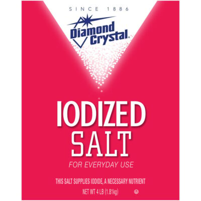 IODIZED SALT 4LB BOX
