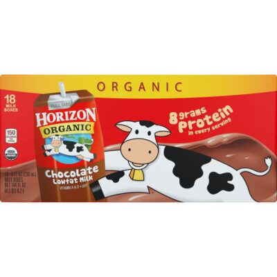 ORG CHOCO 1% MILK 18-8Z