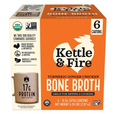 KETTLE FIRE ORG TURMERIC 16.9 OZ
