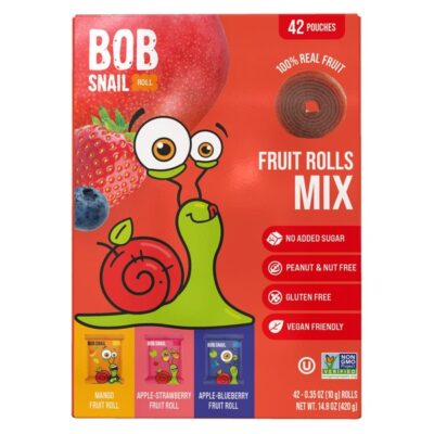 BOB SNAIL FRUIT ROLL VARIETY