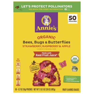 ANNIES ORGANIC FRUIT SNACKS 50 POUCHES