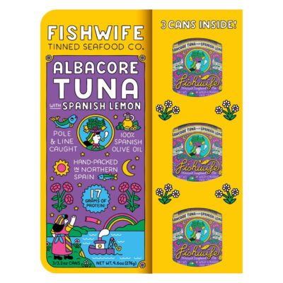ALBACORE TUNA W/SPNSH LEMON