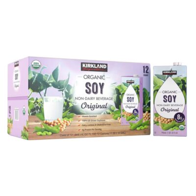 ORGANIC PLAIN SOY 32 OZ