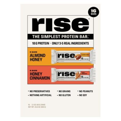 RISE PROTEIN BAR VRTY