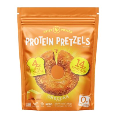 CRISP POWER PRETZEL 13OZ