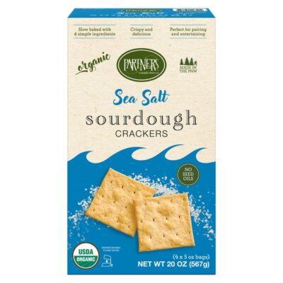ORG SOURDOUGH CRACKER 20 OZ