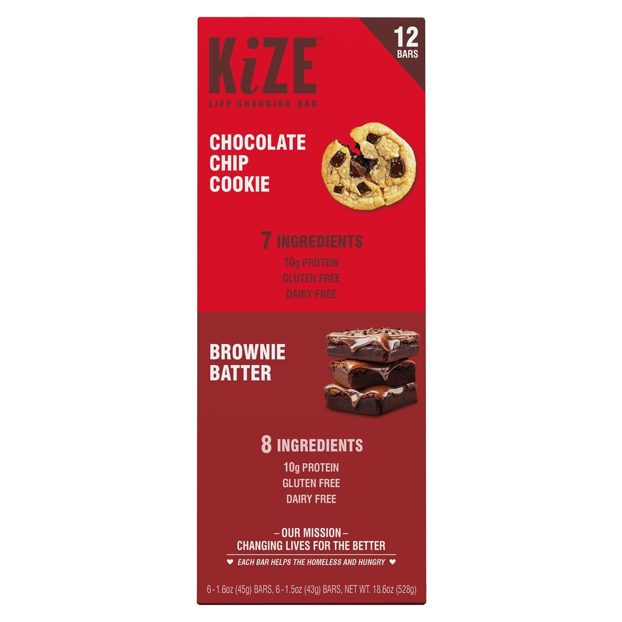 KIZE VRTY BRWNI CHOC CHIP
