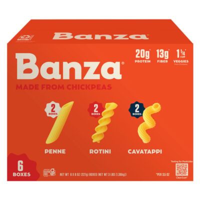 BANZA CHICKPEA PASTA VRTY