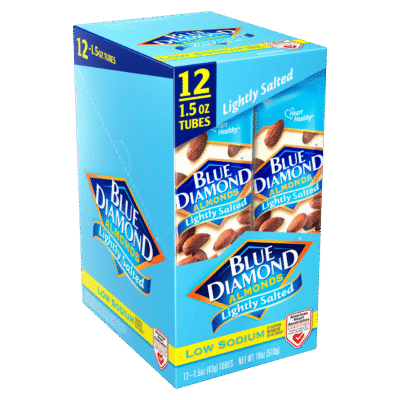 LIGHTLY SALTED ALMONDS