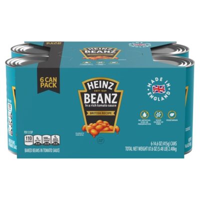HEINZ BEANZ W/TOMATO SAUCE 14.5 OZ
