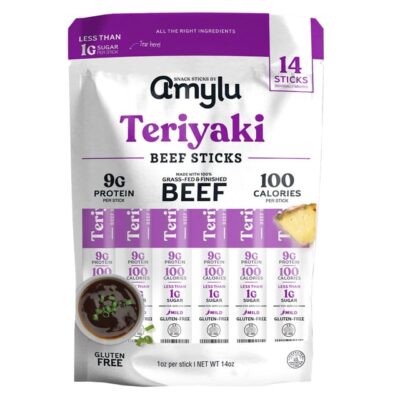 AMYLU BEEF STICKS 14/1 OZ