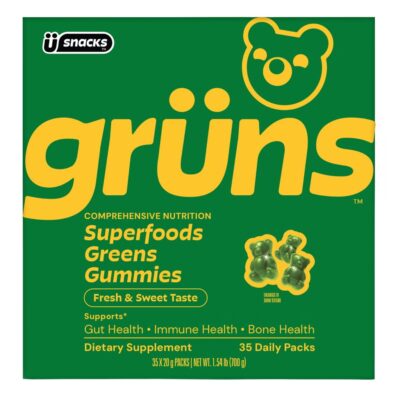 GRUNS ADULT GREENS GUMMY