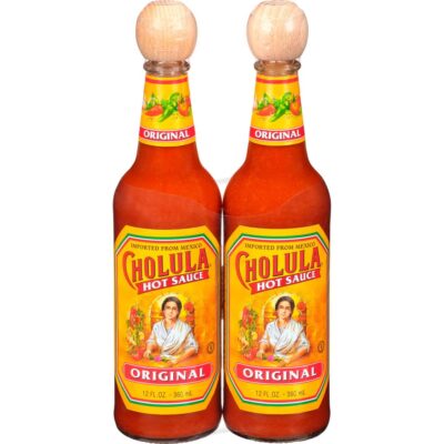 CHOLULA HOT SAUCES 2/12OZ