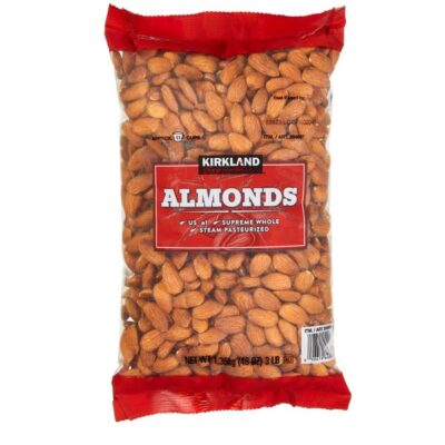 WHOLE ALMONDS 3 LBS