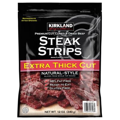 STEAK STRIPS 12 OZ