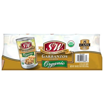 ORGANIC GRBANZO BEANS 15.5 OZ