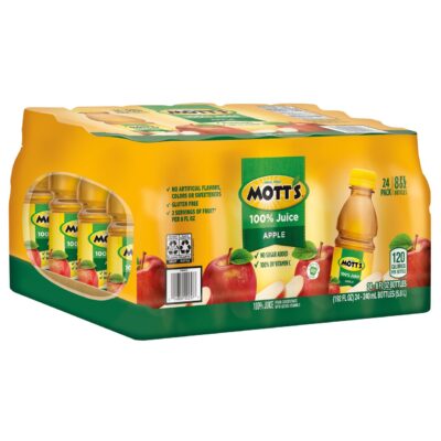 MOTTS APPLE JUICE 24/8 OZ