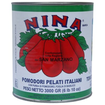 NINA PEELED TOMATOES 106Z
