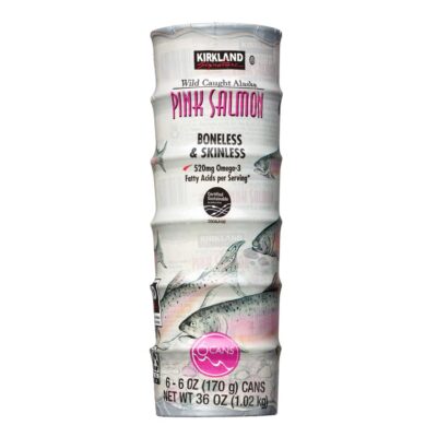 WILD PINK SALMON 6 OZ