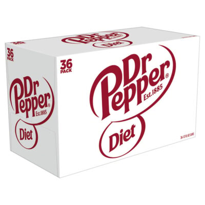 DIET DR PEPPER  36/12 OZ