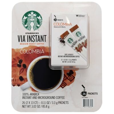STARBUCKS VIA COLOMBIA 2/13CT