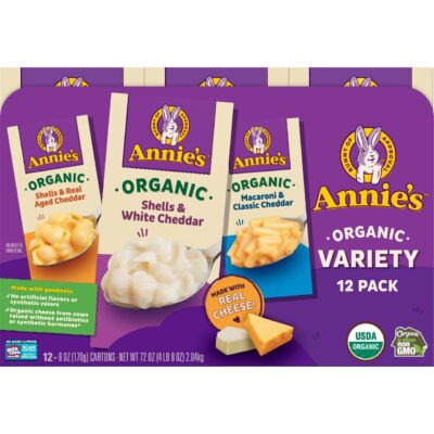 ANNIE ORG MAC+CHZ 12-6Z
