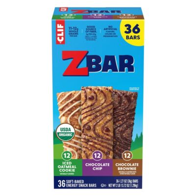 CLIF ORG ZBAR 36/1.27 OZ